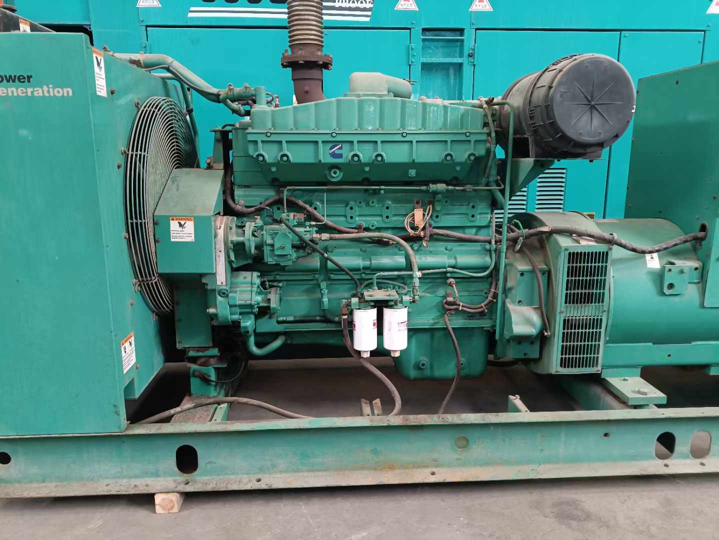 徐水过载会对 600kW 柴油发电机组造成哪些损害？