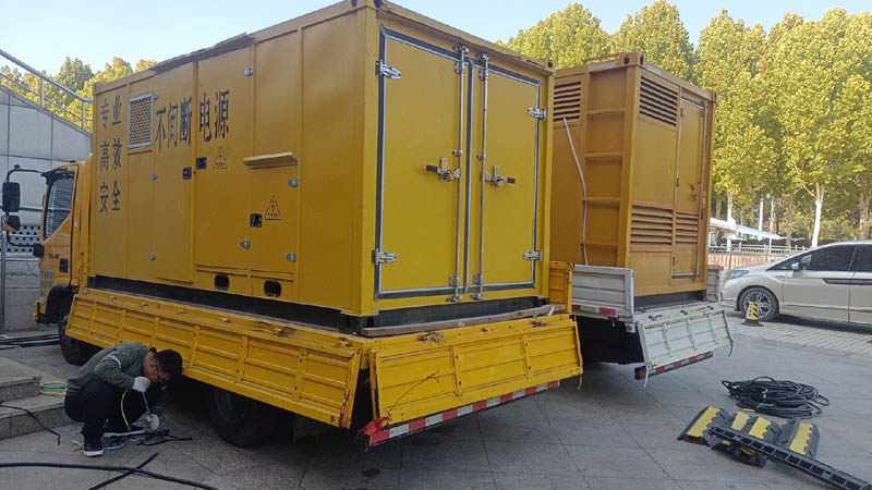 徐水柴油发电机组和UPS电源配合使用时的注意事项